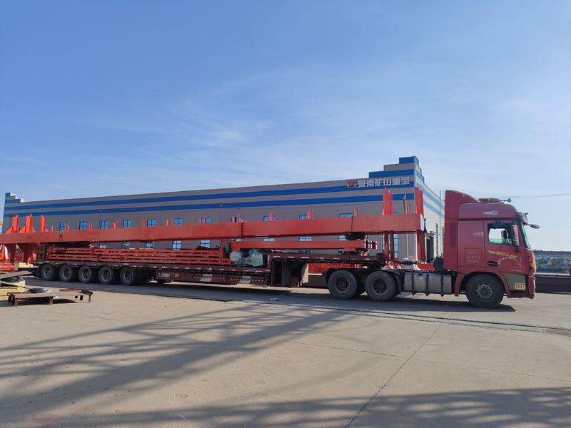 電動葫蘆門式起重機  2臺 MHxh10t—24m 制作完成，發往湖北交付客戶使用