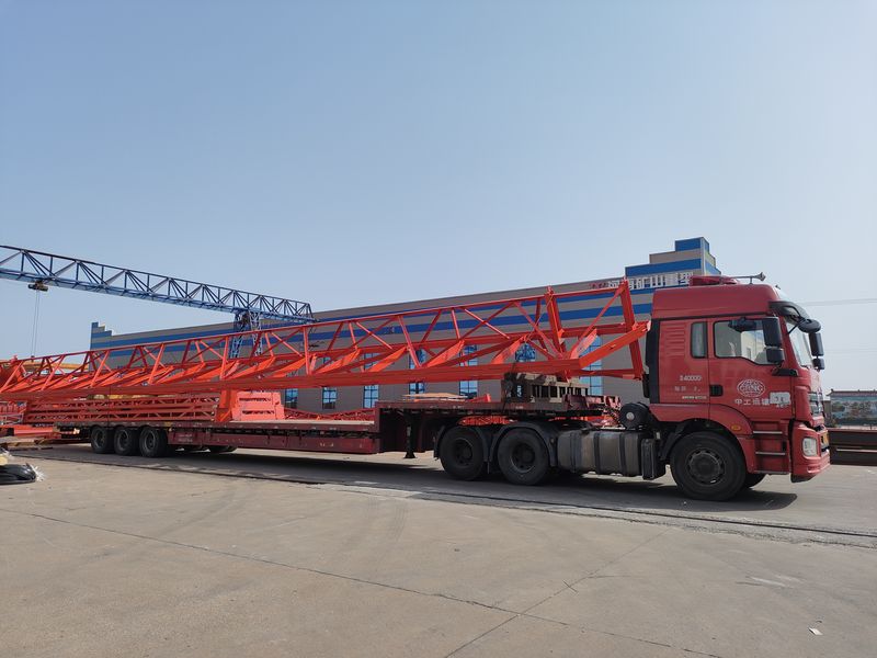 電動葫蘆門式起重機  MH10t—25m 制作完成，發往陜西榆林交付客戶使用