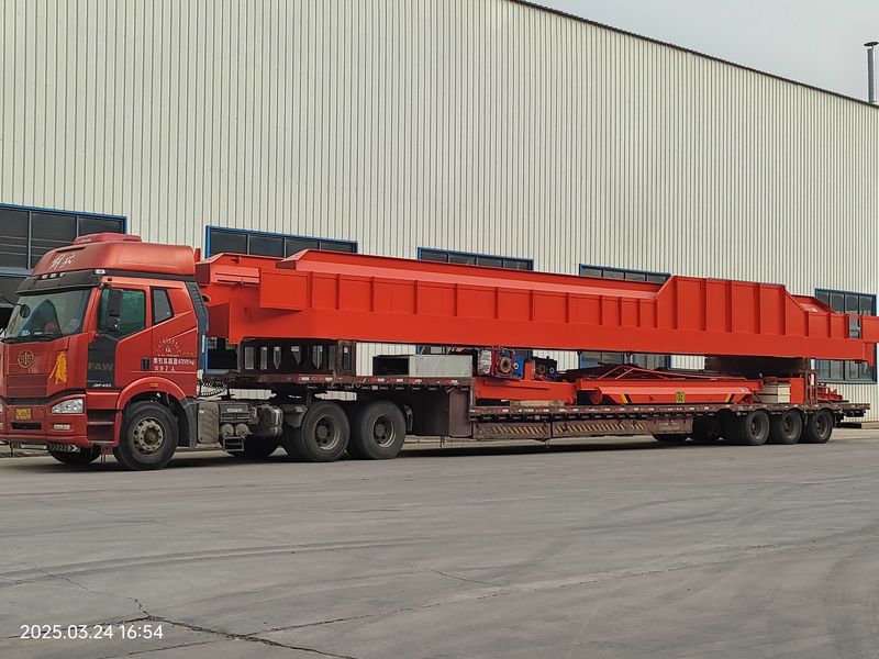 通用橋式起重機 QDXX32/5t—19.5m 電動單梁橋式起重機 2臺 LD10t—16.5m 制作完成，發往河北石家莊交付客戶使用。