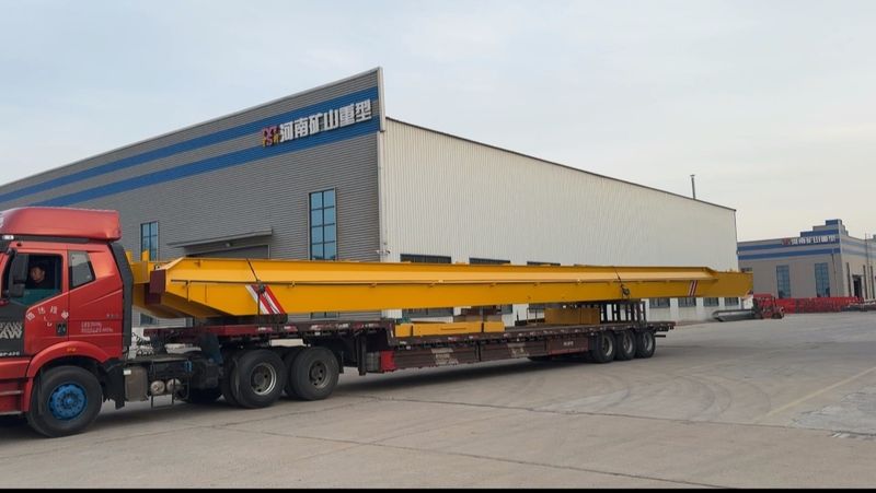 電動葫蘆橋式起重機 LH10t-27.95m 電動單梁起重機 LD5t—23.3m 制作完成，發往浙江省金華市交付客戶使用